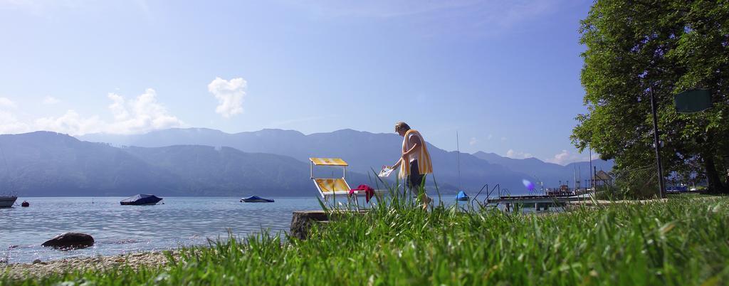 Hotel & Restaurant Ragginger Attersee Nussdorf am Attersee Bagian luar foto